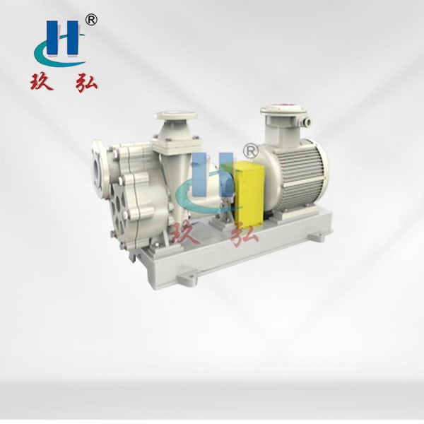 Anti-explosionsfluor-fodrad själv-sugande pump